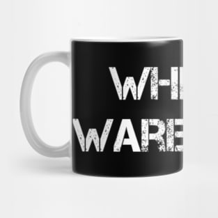 Whiskey Warehouse Text (No Back) Mug